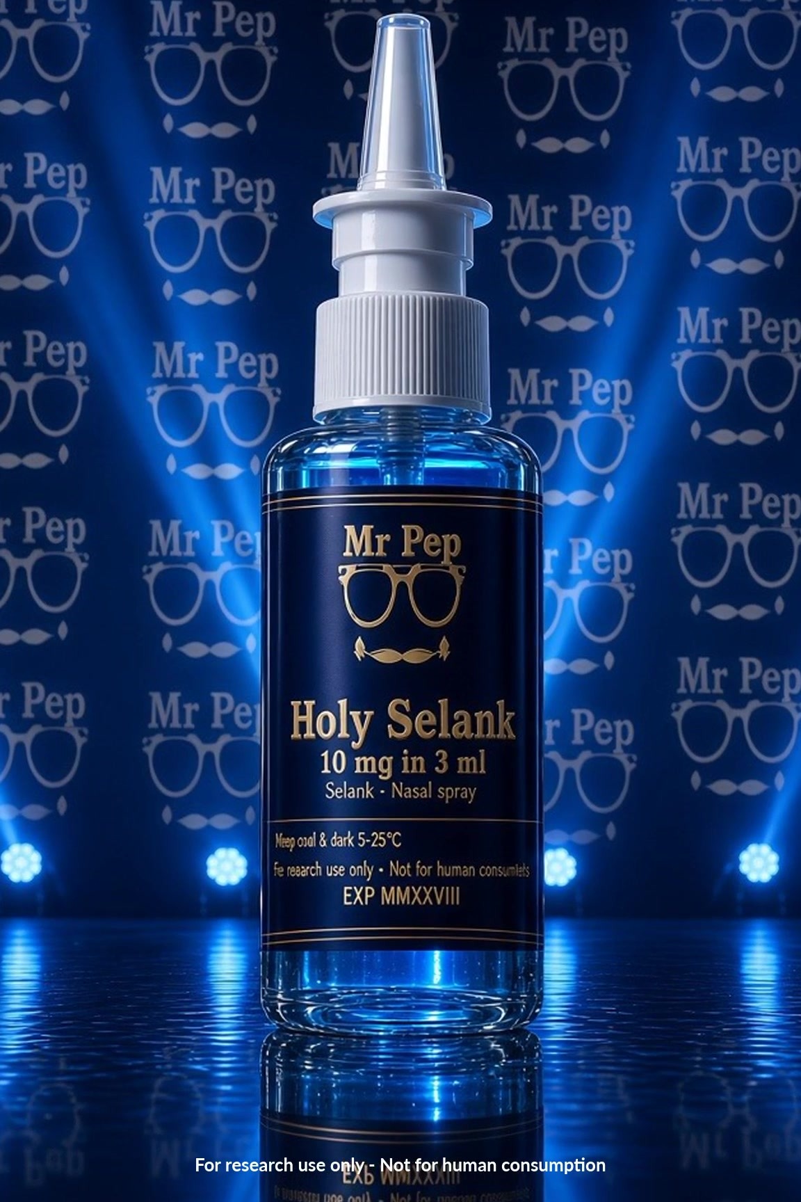 Mr Pep Selank Spray packaging
